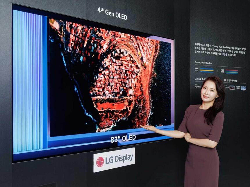 LG представила самый быстрый в мире OLED-дисплей с частотой 720 Гц