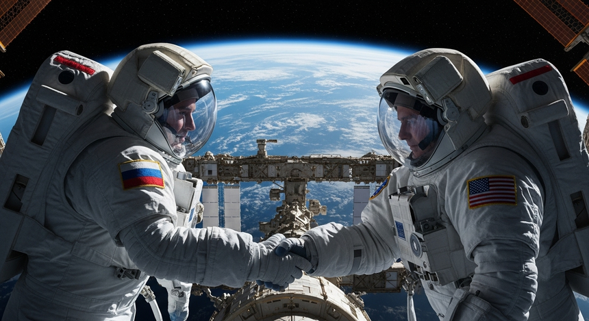МКС продлена: Россия и США снова вместе на орбите — но кто кого использует?