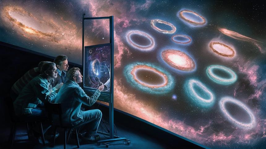 ​​Ученые воссоздали первые молекулы во Вселенной