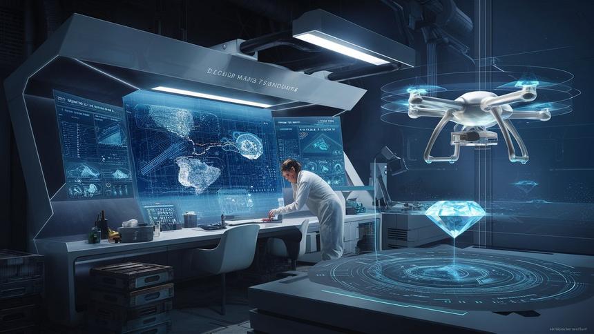 «Алроса» разработала ИИ-систему для поиска алмазных месторождений