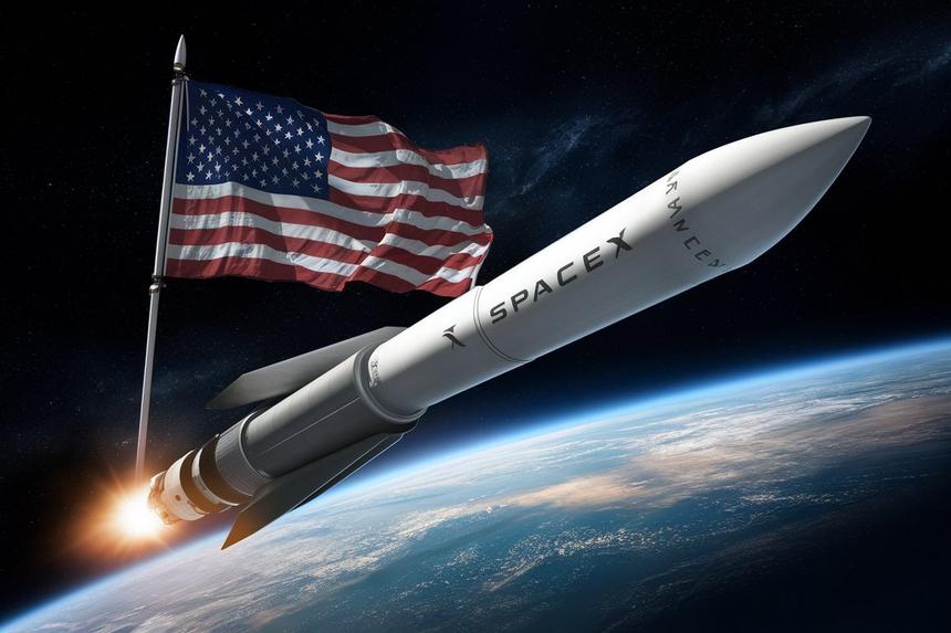 SpaceX запустила секретный космоплан X-37B для ВВС США