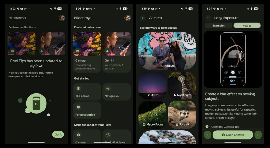 Google обновила приложение-хаб для Pixel, но с ограничениями по регионам