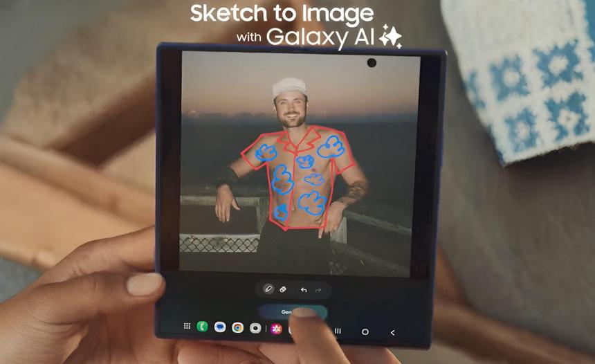 Samsung показала, что не стоит бояться фоткаться без одежды – ИИ всё дорисует