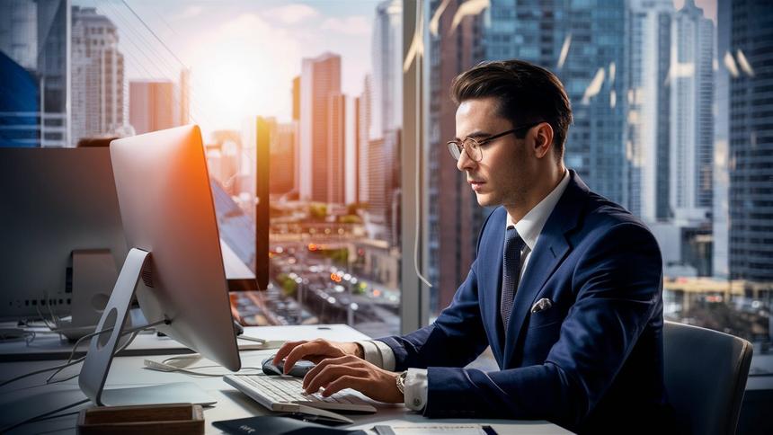 29.5% россиян работают исключительно на компьютерах и смартфонах работодателя