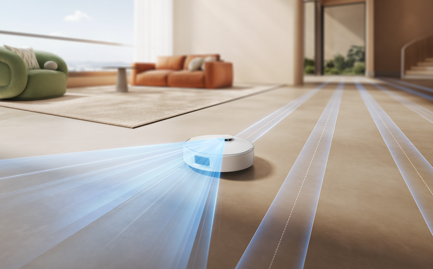 Новый бюджетный робот-пылесос Trouver E30 Aqua работает автономно до 50 дней