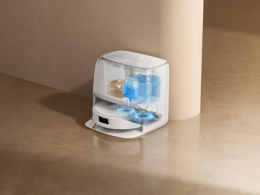 Новый бюджетный робот-пылесос Trouver E30 Aqua работает автономно до 50 дней