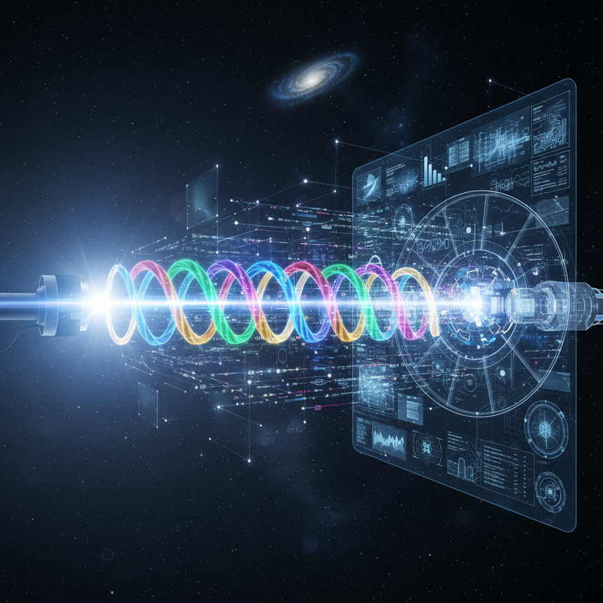 Хватит ли одного лазера для всего космического интернета? Оказывается, да