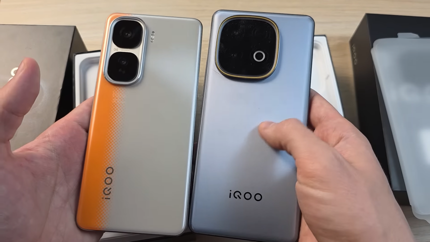 Игровые смартфоны iQOO Neo 10 и Z10 Turbo+ подробно сравнили