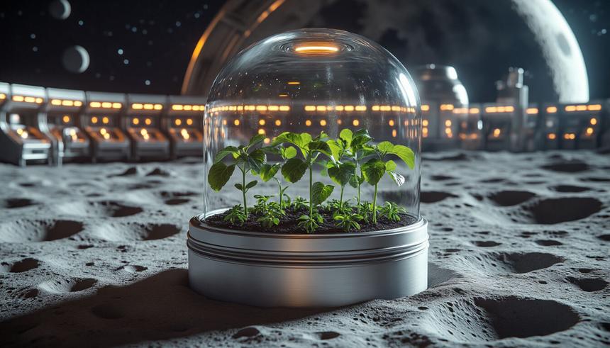 В Уфе запустили эксперименты по выращиванию растений на лунном грунте