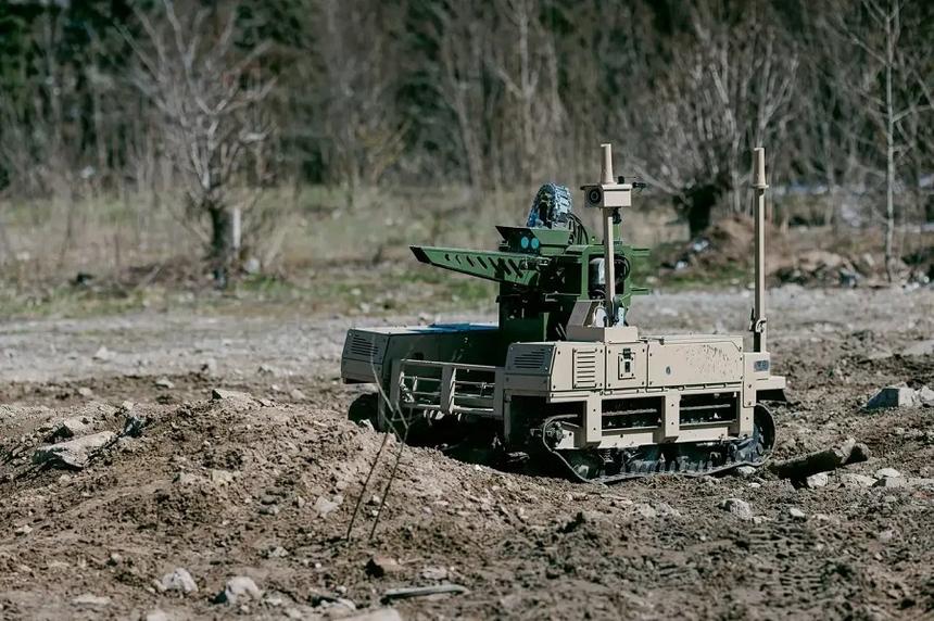 наземный дрон разработки MITS Industries