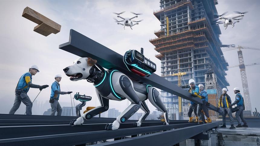 Роботы-собаки проследят за стройками в России и сэкономят миллионы