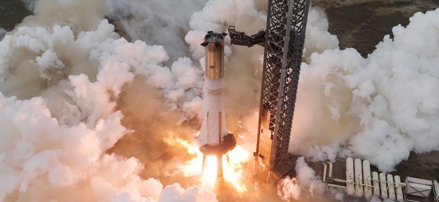 SpaceX на 13 октября запланировала приводнение Starship в Мексиканском заливе