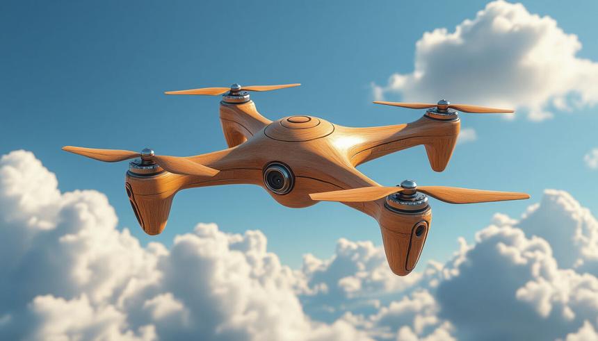 Прочность деревянных деталей дронов увеличили в три раза