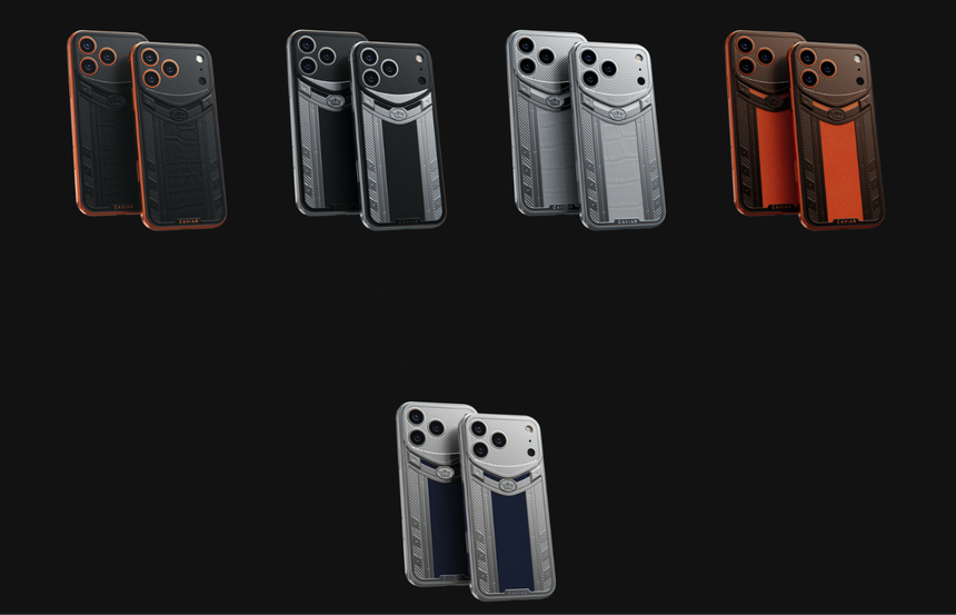 Caviar представила коллекцию роскошных iPhone 17 с ценой от $10 000