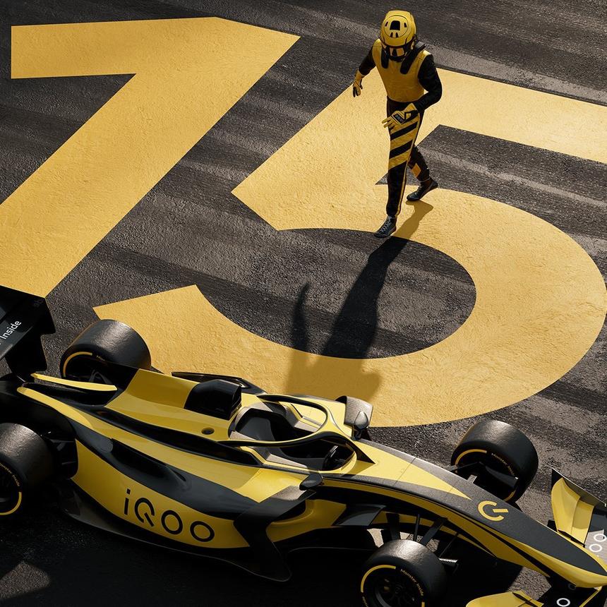 iQOO сравнила свой новый флагман с болидом Формулы-1