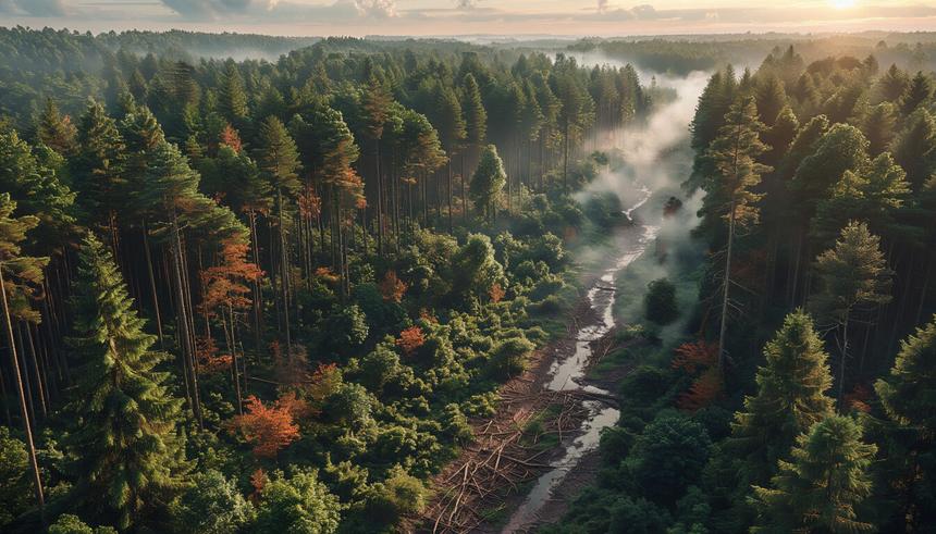 Рослесхоз будет использовать ИИ для выявления нарушений в лесах