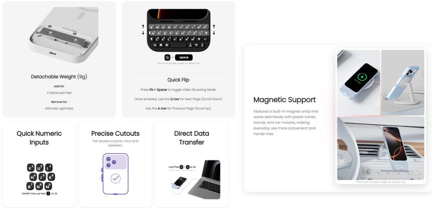 Akko представила чехол с клавиатурой для iPhone 17 Pro Max
