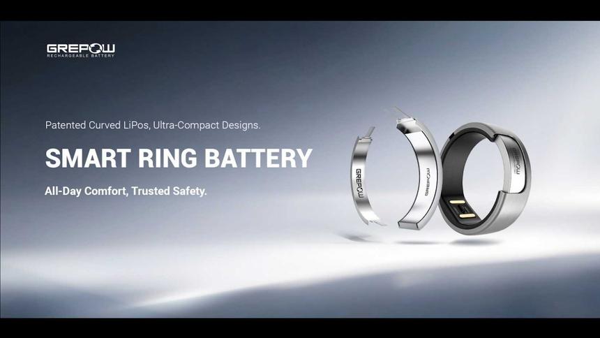 Grepow оснастила «умные» кольца кремний-углеродным анодом