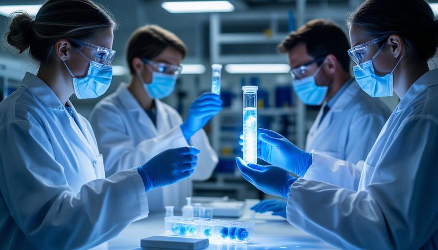 Российские ученые научились получать основу для лекарств из воздуха