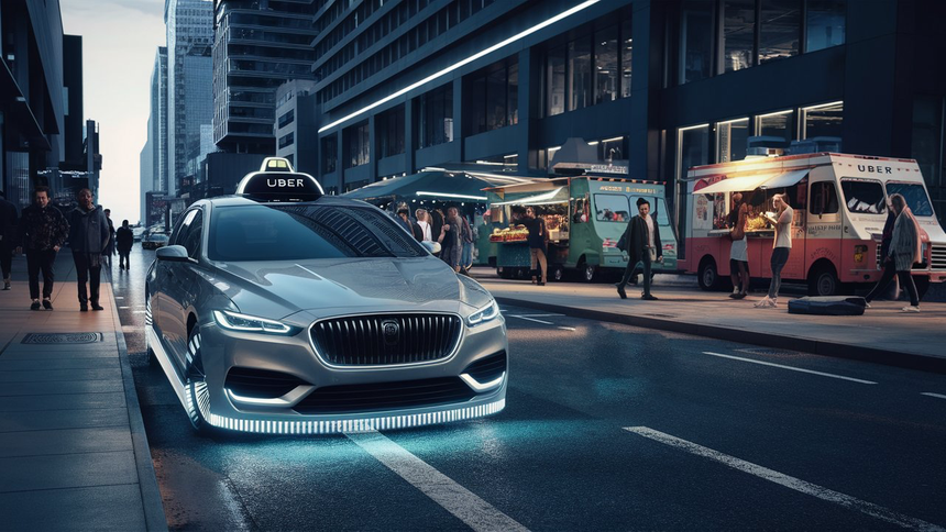 Uber позволил водителям зарабатывать на обучении ИИ