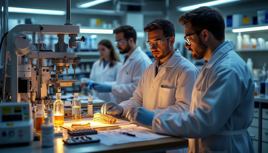 Ученые из Калининграда создали материал для восстановления костей