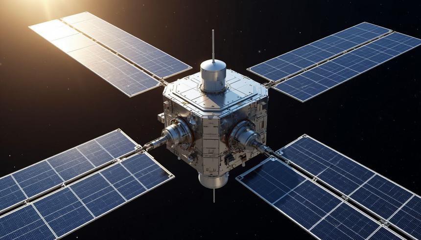 Компания «РЕШЕТНЁВ» создала новый блок для поворота солнечных батарей спутника