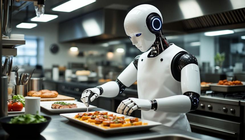 Цифра дня: Сколько россиян готовы доверить приготовление еды в ресторанах роботам?