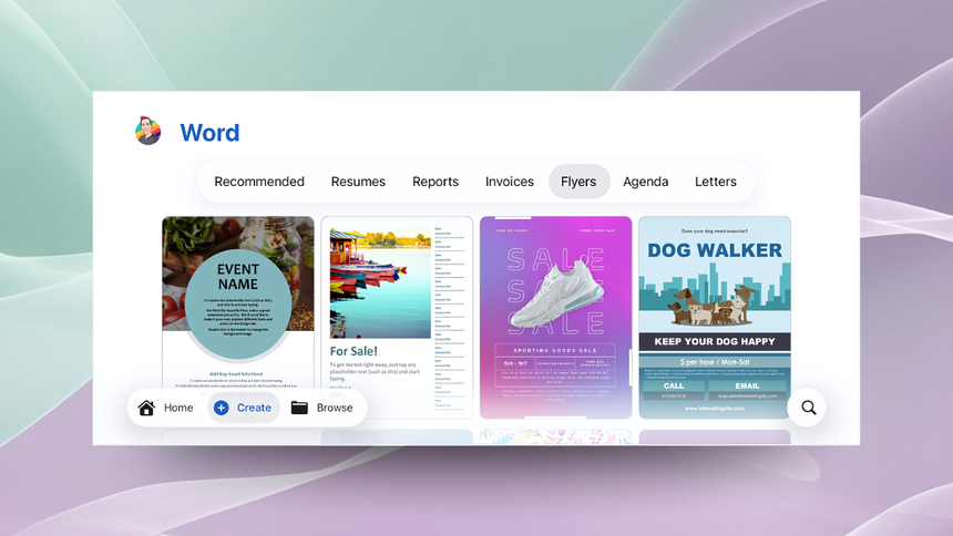 Word, Excel и PowerPoint на iPhone и iPad получили редизайн в стиле Liquid Glass