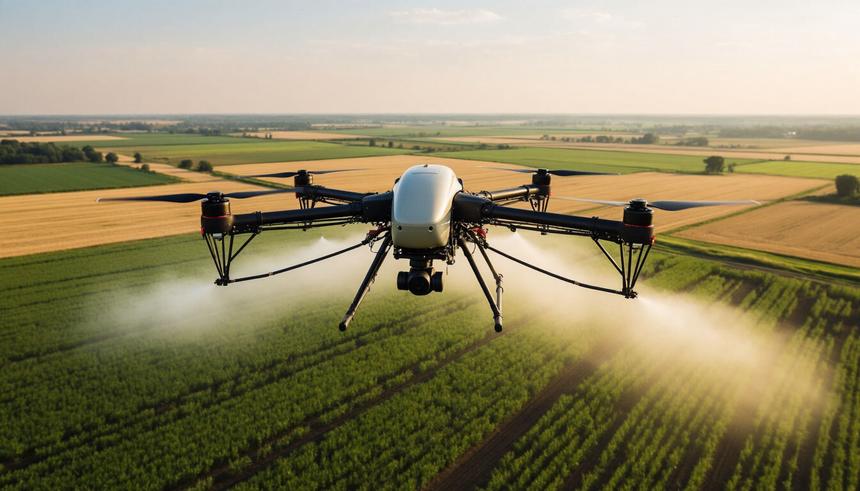 Автоматическую заправку для сельхоздронов создали в России