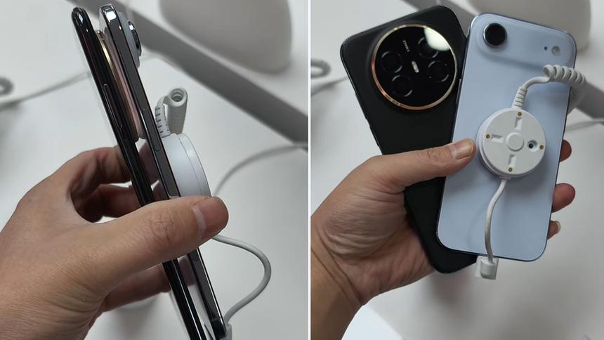 Размер ультратонких Huawei Mate 70 Air и iPhone Air сравнили вживую