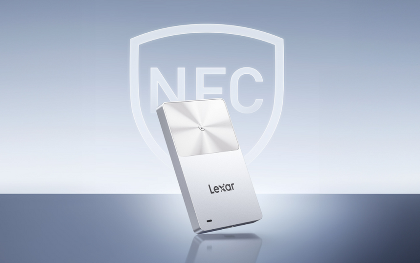 Lexar выпустила SSD с двойным шифрованием и встроенным NFC