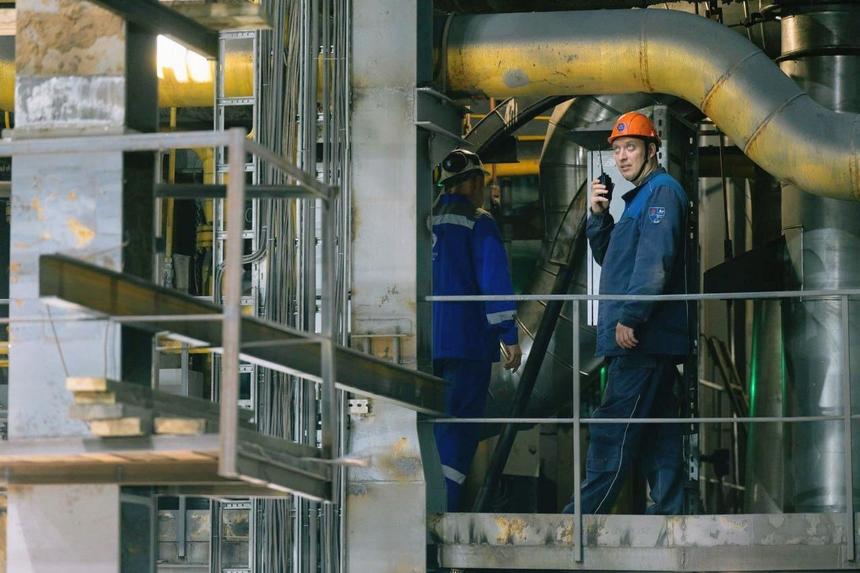 На Северской ТЭЦ запустили новый автоматизированный котел