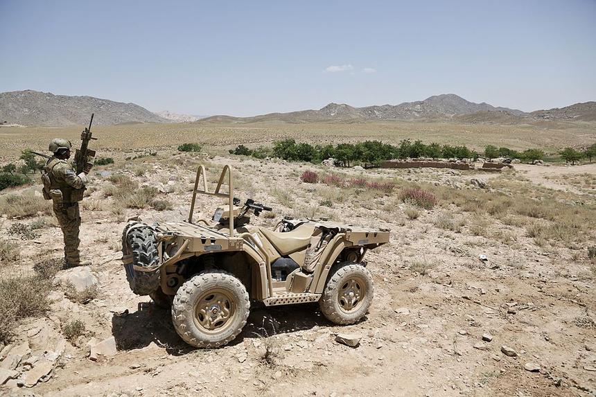 Квадроцикл в Афганистане