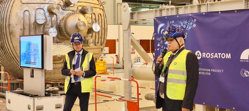 Россия поставила оборудование для термоядерного реактора ИТЭР