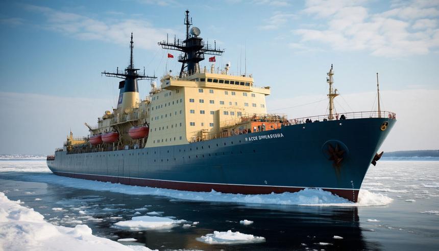 В Петербурге заложили атомный ледокол «Сталинград» проекта 22 220