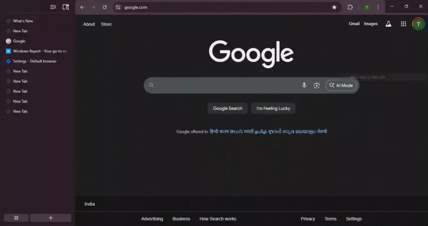 В Google Chrome появятся долгожданные вертикальные вкладки