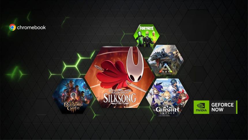 Новым ноутбукам Google Chromebook дадут годовой доступ к облачному геймингу Nvidia