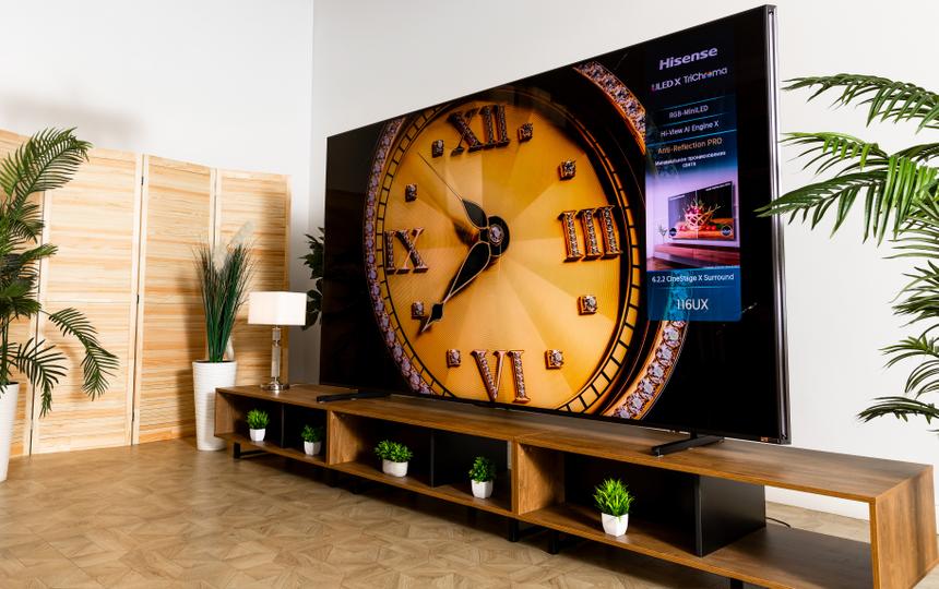 116 дюймов и 8000 нит — ваш телевизор мечты для домашнего кинотеатра