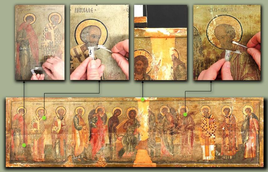 Учёные РФ спасли икону XVI века от необычного гриба-вредителя