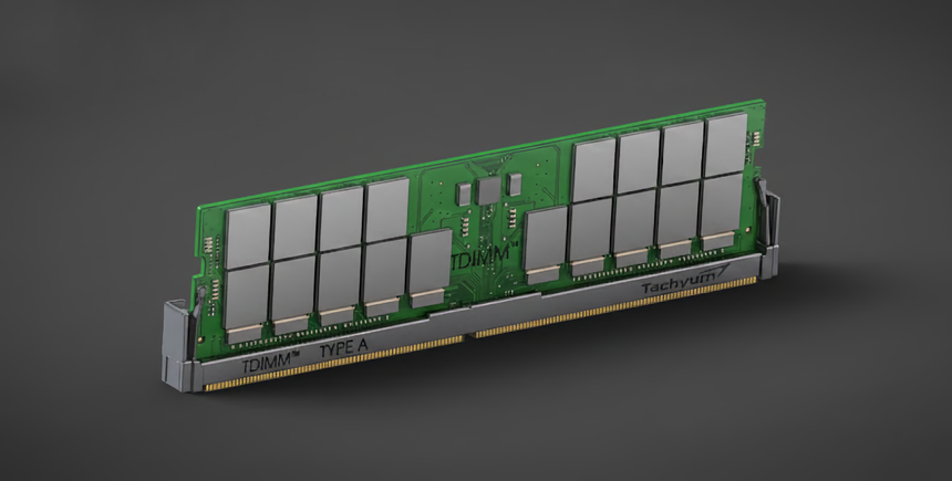 Тachyum выпустит модуль памяти с рекордной скоростью 281 ГБ/с и до 1 ТБ на «плашку»