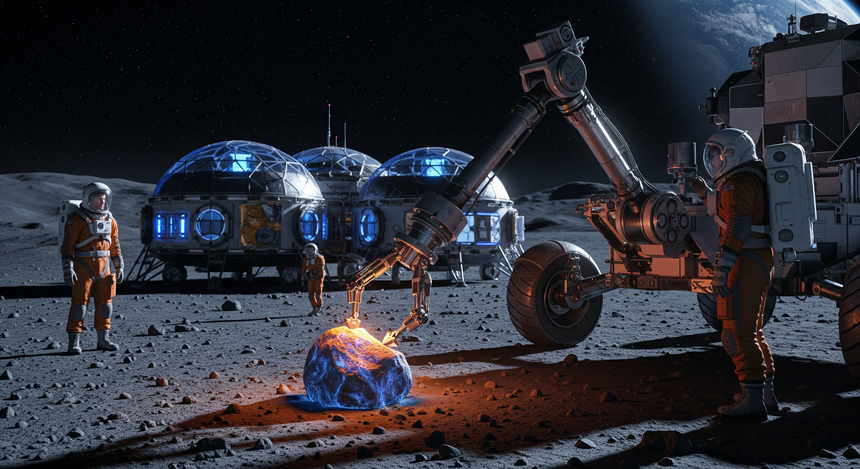 Ржавчина в вакууме. Учёные нашли на Луне то, чего там быть не может