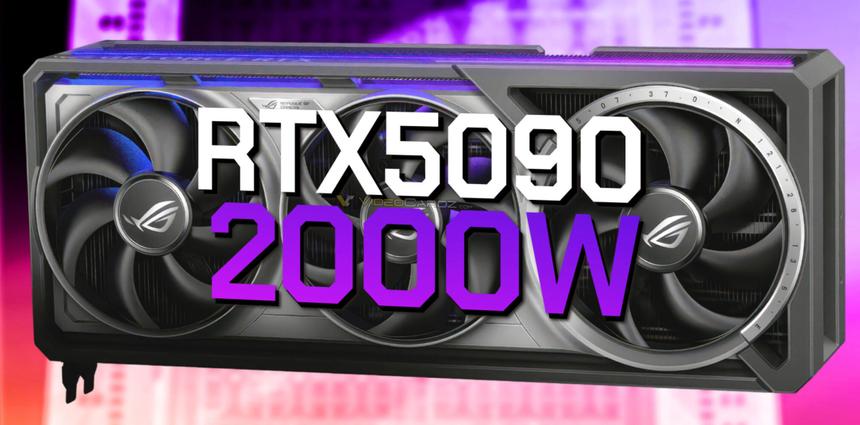 В Сети оказалась прошивка BIOS для увеличения TDP до 2000 Вт в GeForce RTX 5090