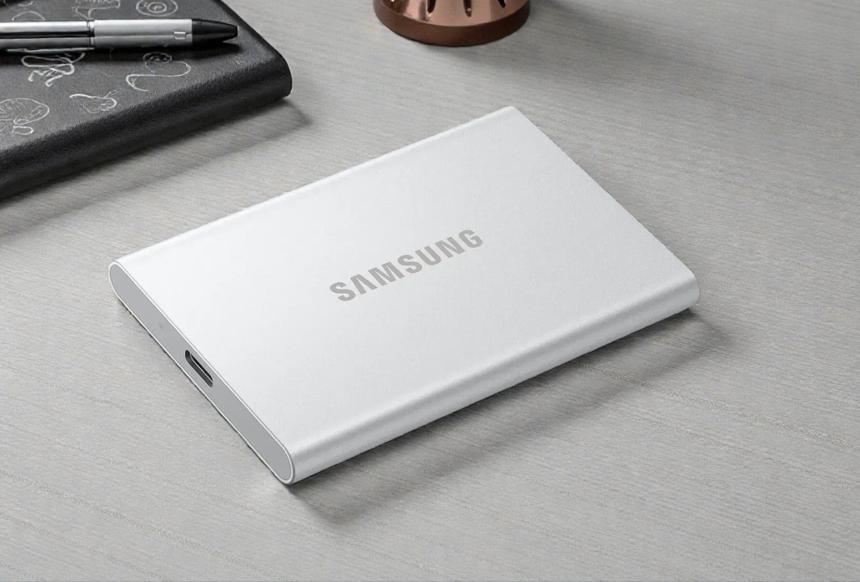 Samsung выпустила портативный SSD T7 Resurrected из переработанного алюминия