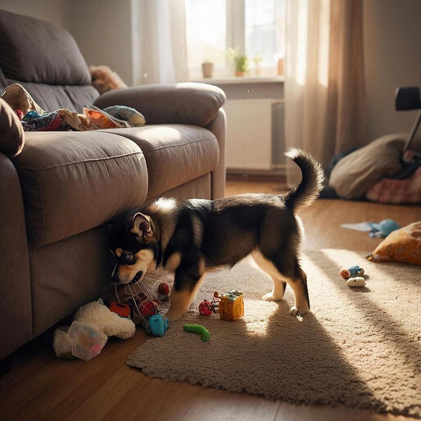 Учёные объяснили, почему собаки прячут еду и игрушки