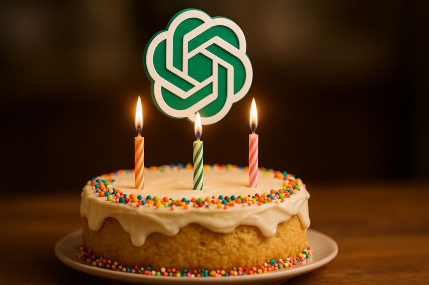 ChatGPT исполнилось три года — OpenAI поделилась данными о его использовании