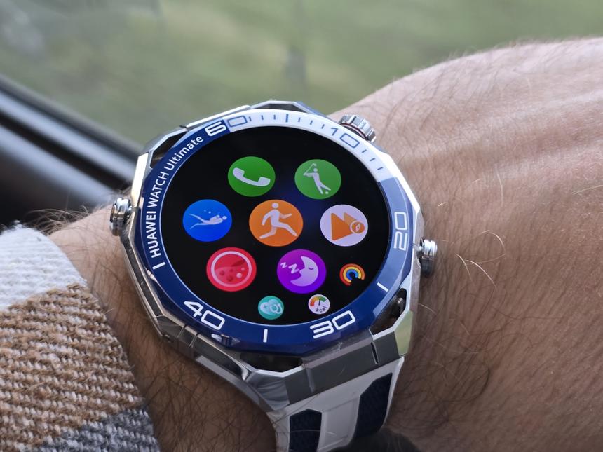 HUAWEI WATCH Ultimate 2, меню приложений