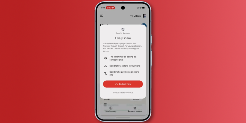 Android научился распознавать мошенников и останавливать доступ к банковским приложениям