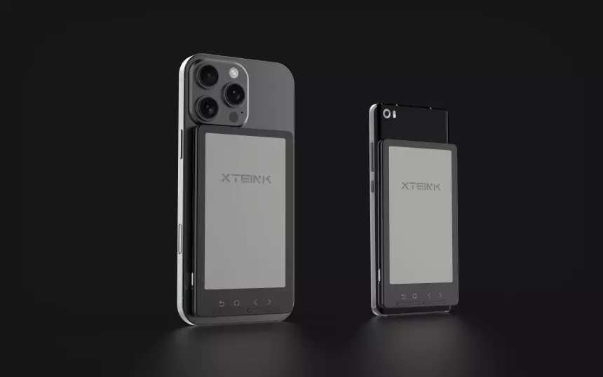 Xteink представил электронную книгу, что крепится к смартфону