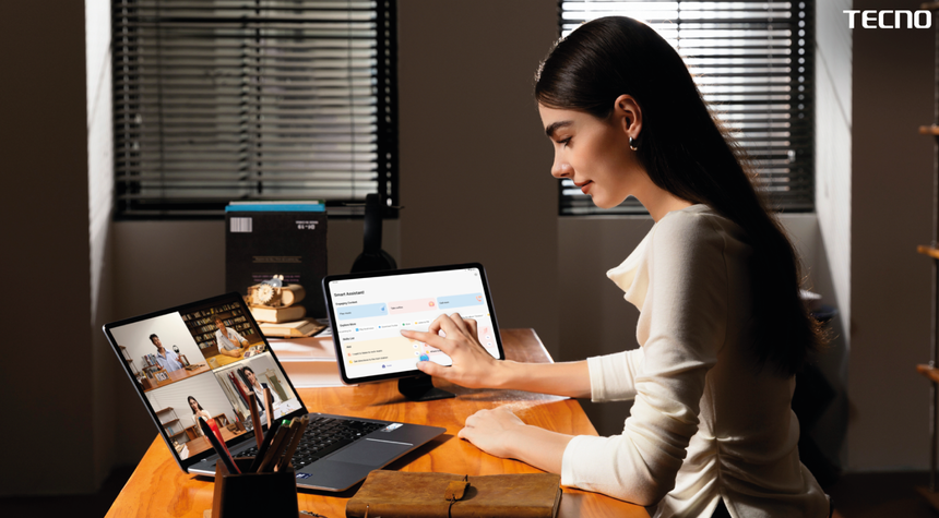 Новый планшет Tecno Megapad Pro: ИИ, 12″ экран и батарея на 10 000 мАч