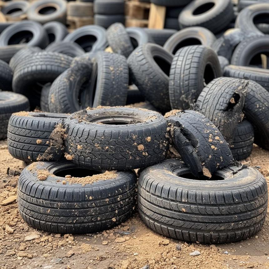 В России предложили упрочнять бетон фрагментами отработанных покрышек